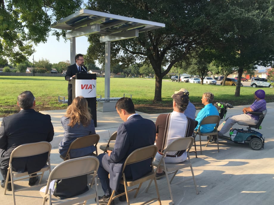 San Antonio VIA unveils next generation shelters, enhanced walkability