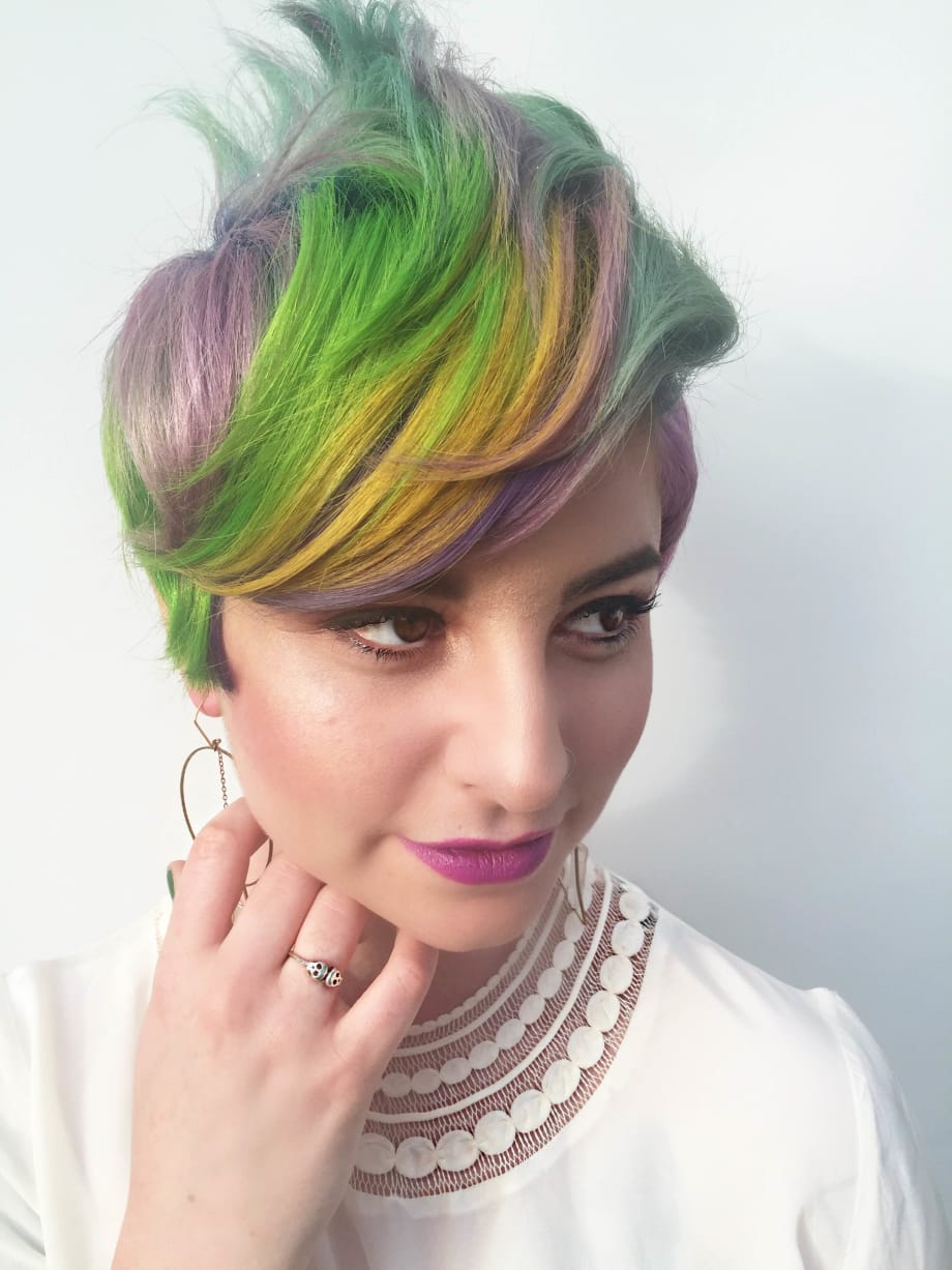 FORMULA: Vivid Color with a Butterfly Undercut