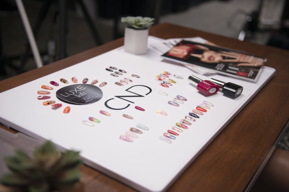 Behind the Scenes at the CND Luxe Loft