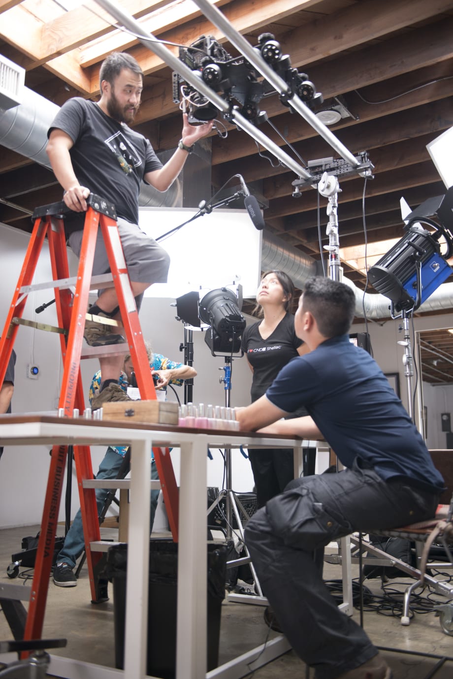 Behind the Scenes at the CND Luxe Loft