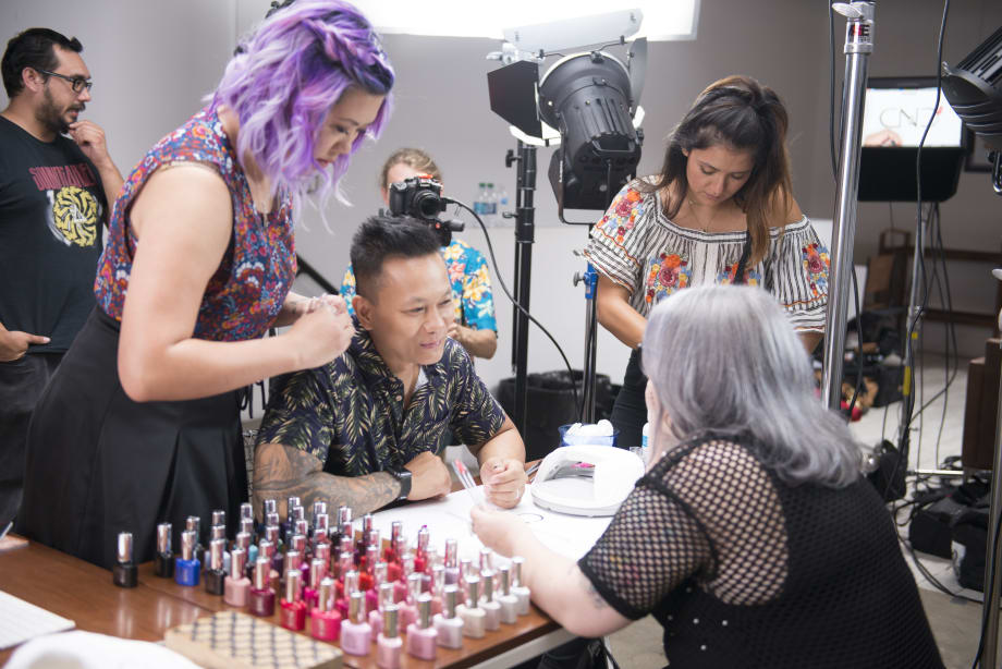 Behind the Scenes at the CND Luxe Loft