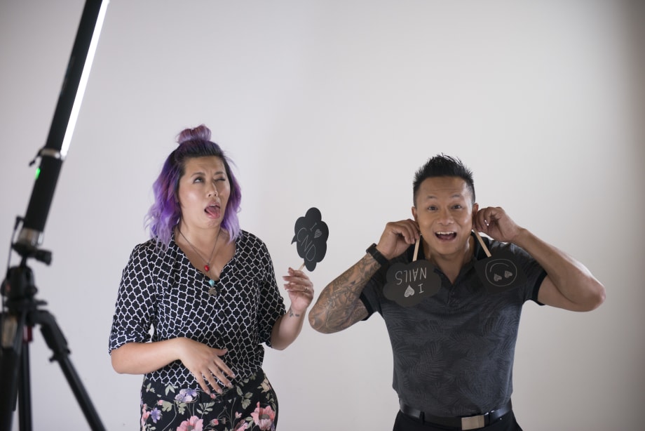 Behind the Scenes at the CND Luxe Loft