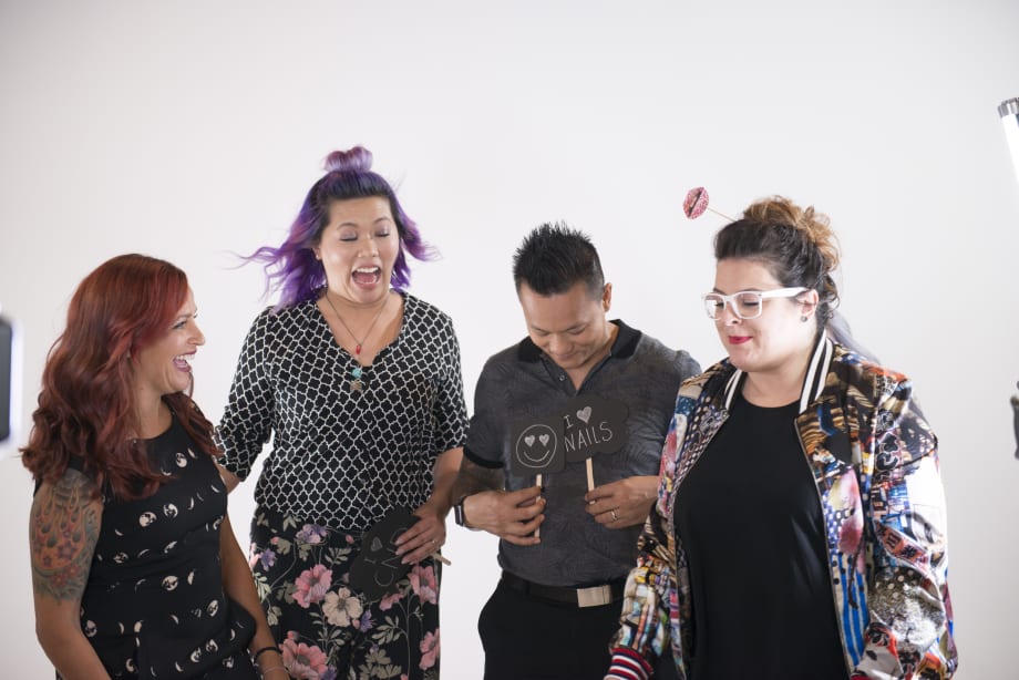 Behind the Scenes at the CND Luxe Loft