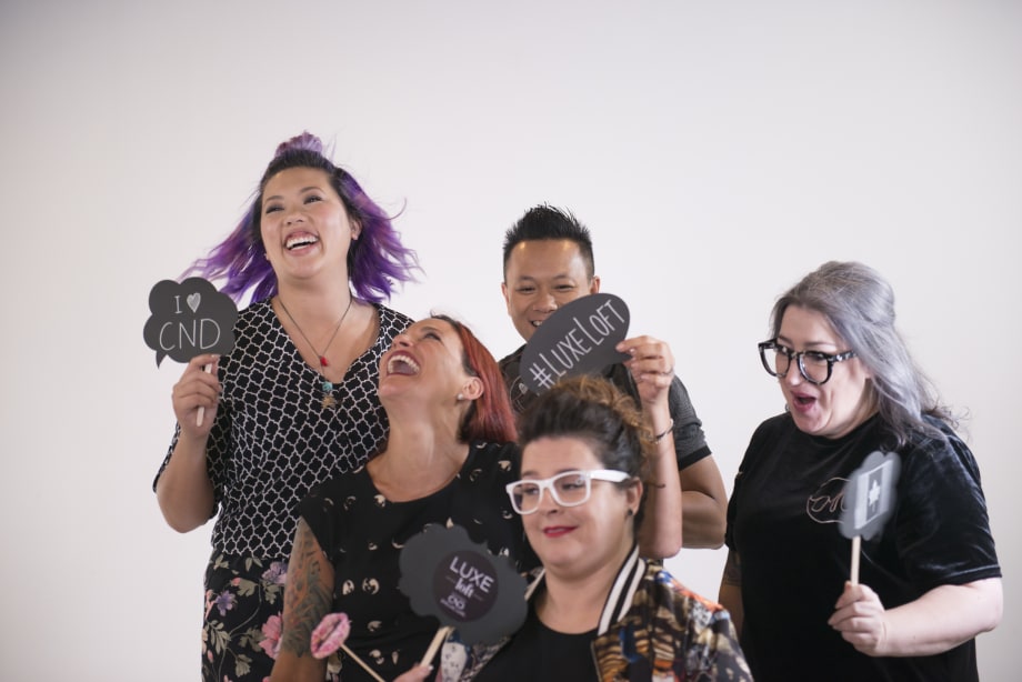 Behind the Scenes at the CND Luxe Loft