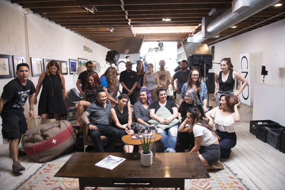 Behind the Scenes at the CND Luxe Loft
