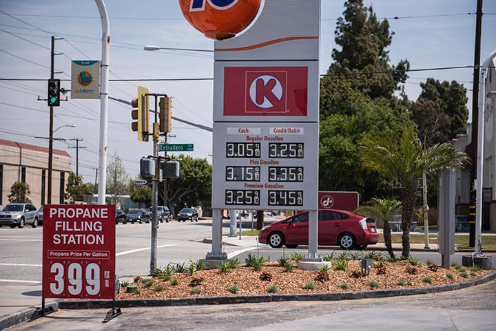 Gasoline Falls to $2.25 Per Gallon