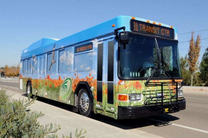 Santa Clara, Calif. transit unveils new hybrid buses