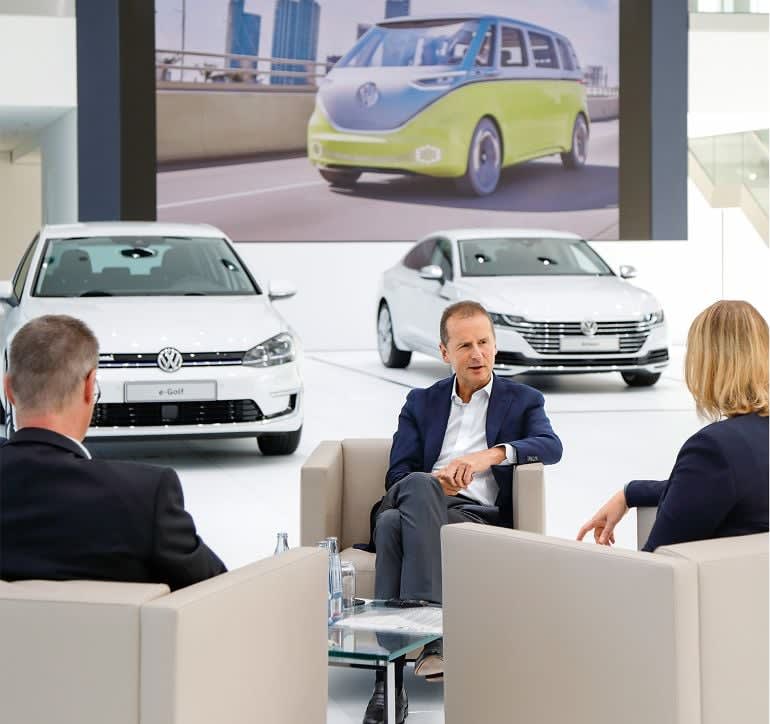 VW CEO: Tesla Among Our Top Competitors