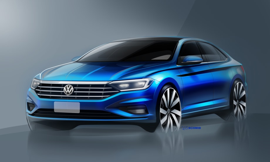 VW to Reveal Next-Gen 2019 Jetta in Detroit