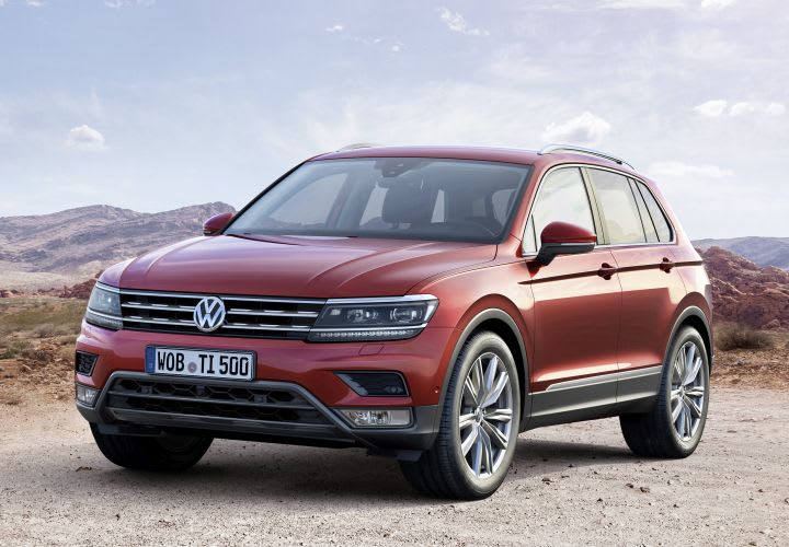 VW Shows Next-Gen Tiguan SUV