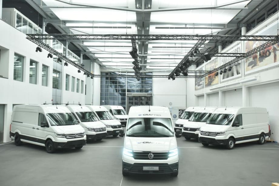 European Fleets to Test Electric Volkswagen Crafter Van