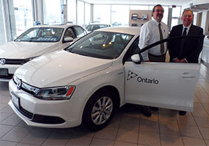 VW Delivers Alt Fuel Jetta Models to the Province of Ontario's Fleet