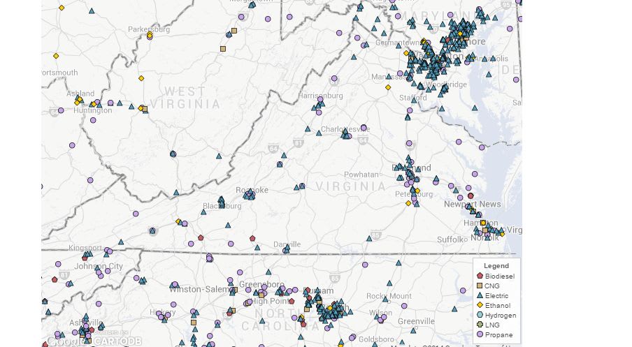 Va. Hopes to Double Alt-Fuel Infrastructure