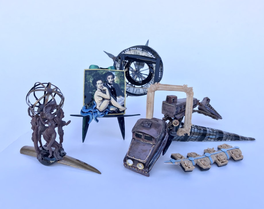 NTNA S.5 Ch. 11: Mixed-Media Museum Nail Art (Valerie)
