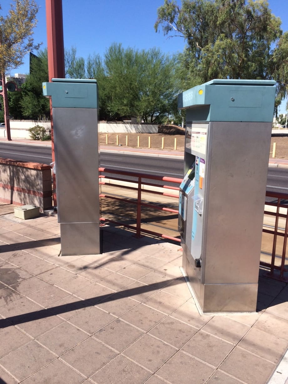 Valley Metro lowers fare vending machines for accessibility