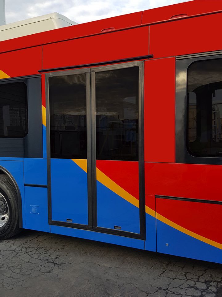 Vapor unveils sliding plug bus door system at APTA EXPO