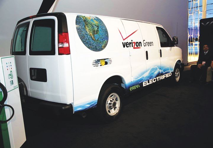 Verizon Orders 8 VIA Hybrid Vans