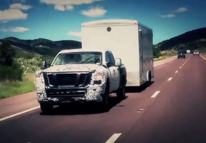 Video: Nissan Teases Next-Gen Titan