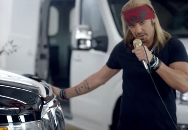 Video: Nissan Hires Glam Rocker for Van Spots