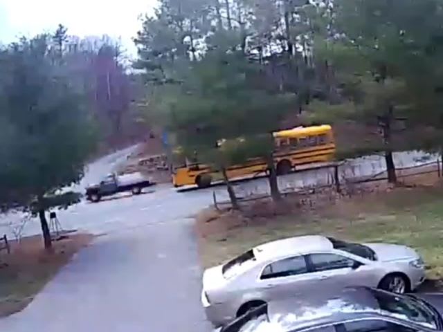 Police Seek Driver Who Passed School Bus on Passenger Side