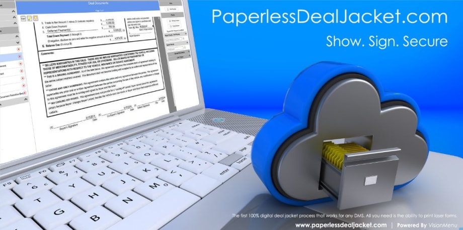 VisionMenu Releases Paperless Deal Jacket
