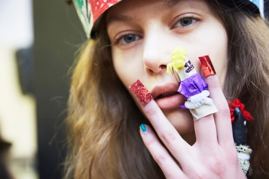 Nails from NYFW A/W 2017
