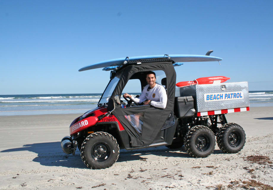 Volusia County Using New Utility Task Vehicles for Beach Patrol
