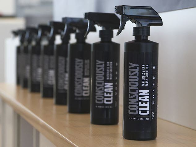 Volvo Releases Waterless Car Wash Solution