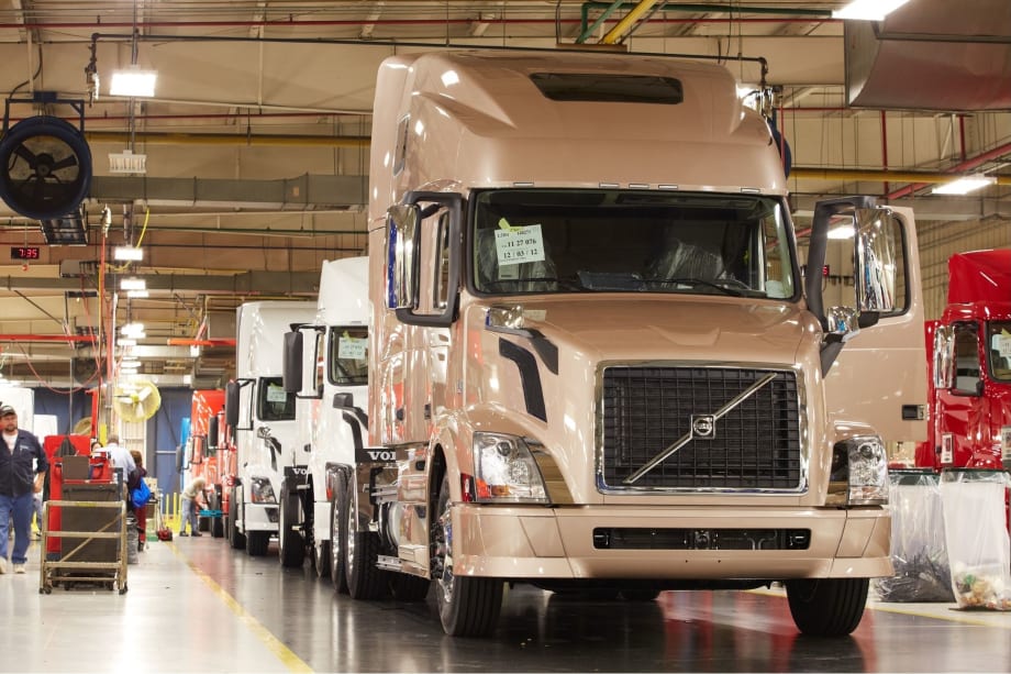 Volvo Trucks Plant Using Carbon-Neutral Electricity