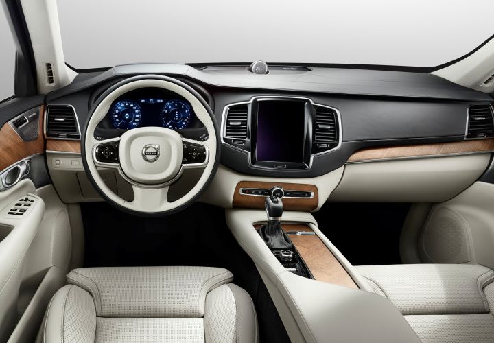 Volvo Shows 2015 XC90 SUV's Interior