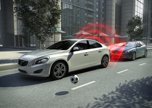 Volvo Collision Avoidance Tech Cuts Crash Claims