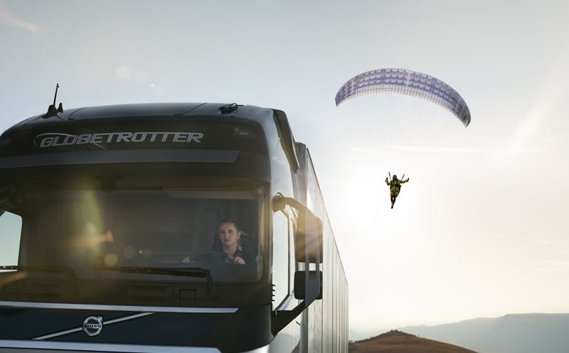 Volvo Does it Again With Paraglider Video