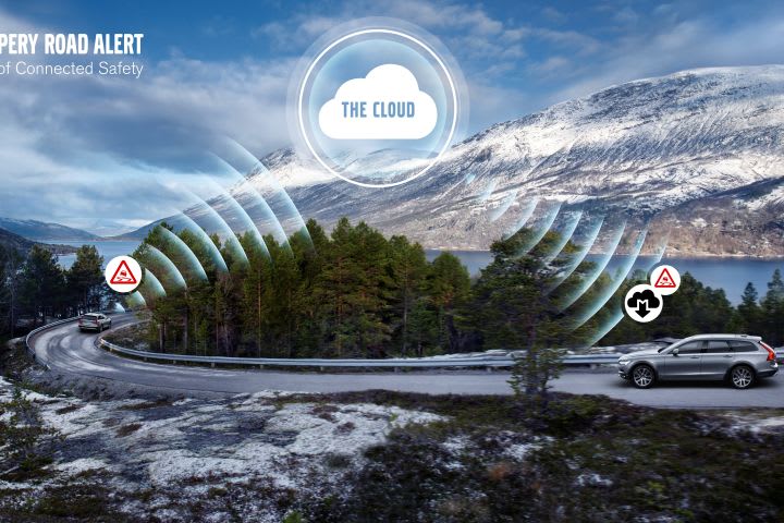 Volvo Adds Diesel, Slippery Road Alert to S90, XC90