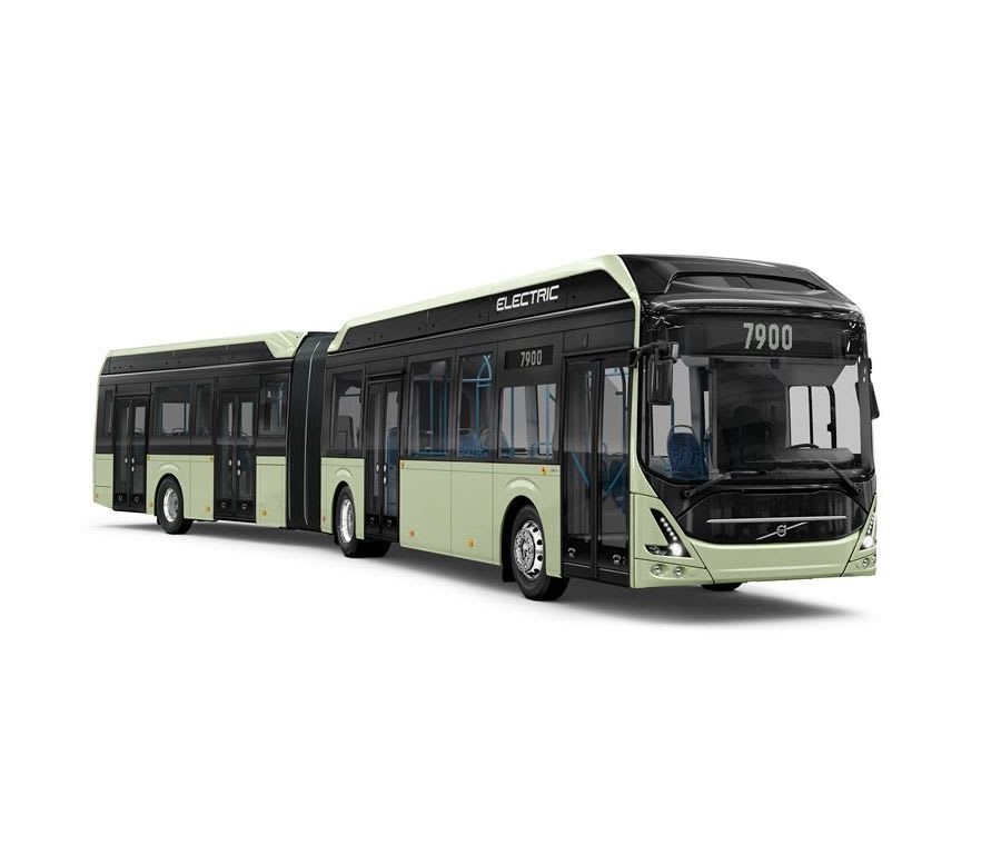 Volvo launches all-electric articulated bus