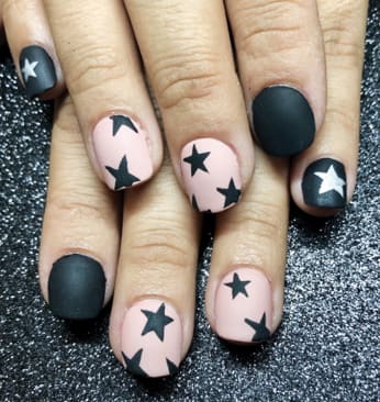 Star Spangled Nail Art