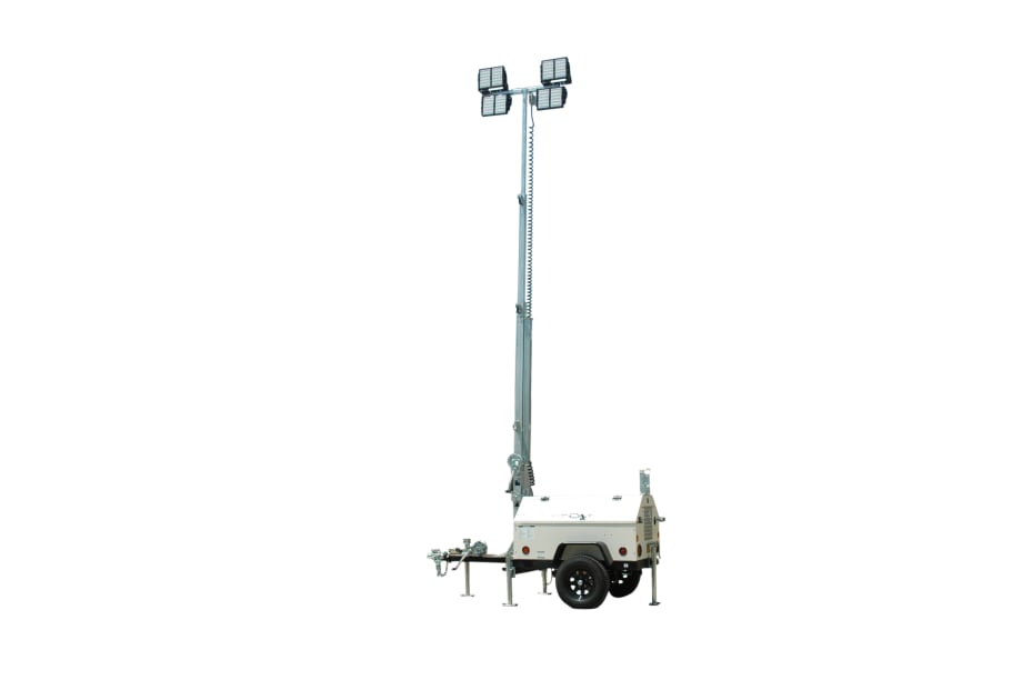 Mobile LED Light Tower & Diesel Generator