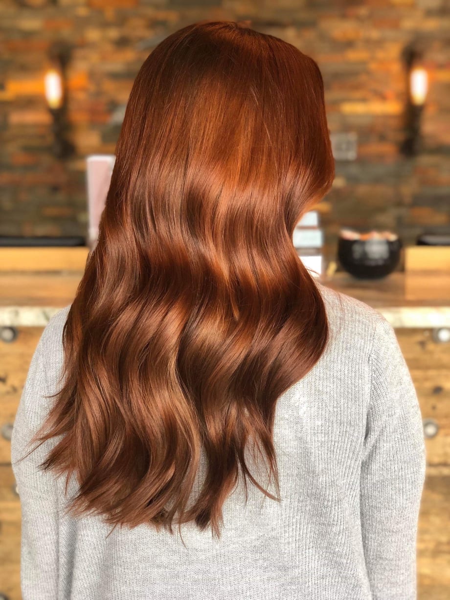 Head-Turning Red Hair Color Formula