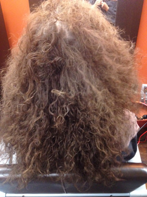 COLOR CORRECTION: Saving 25 Years Permed Hair