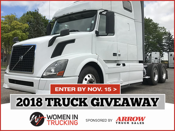 Arrow Truck Sales Donates Volvo VNL to Women In Trucking