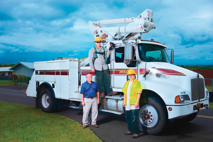 Telematics Improves Safety for Hawaiian Utility