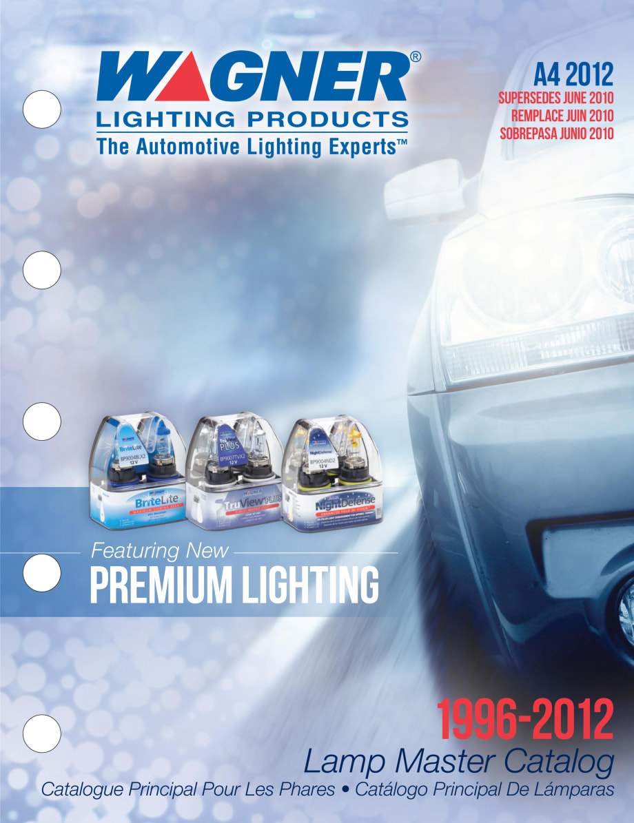 Wagner Replaced Lighting Components Catalog
