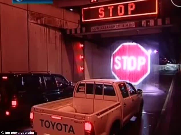 Aussies Deploy 'Water Wall' Tunnel Warning Technology