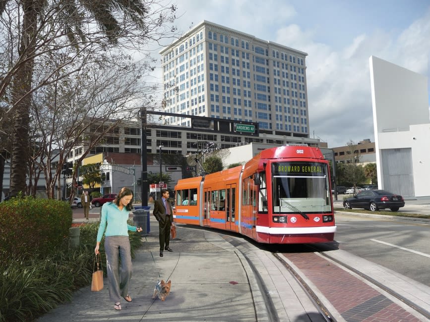 Officials' vote narrowly saves Fort Lauderdale streetcar project