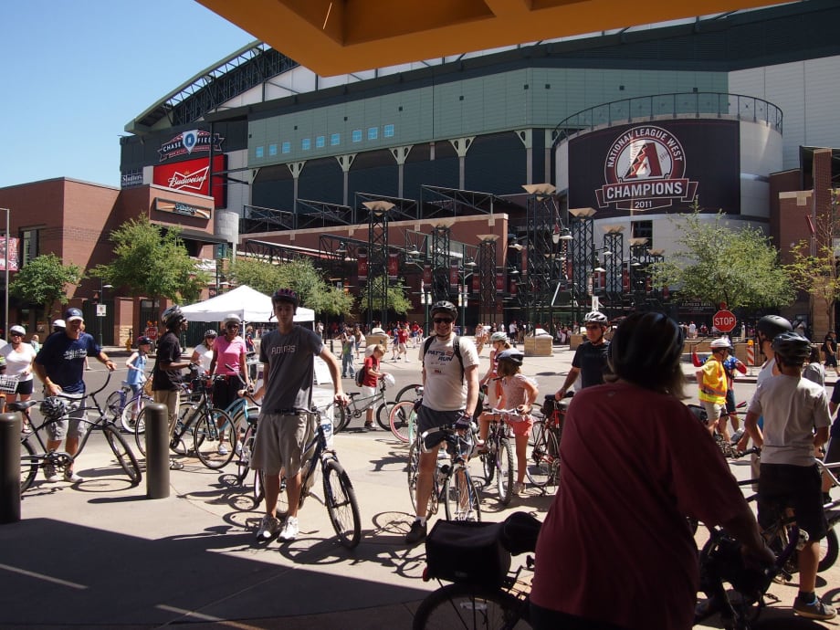 Web Extra: Riding the train or a bike, part of the fun is getting there