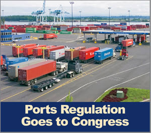 Congress Joins Fight Over Control of Port Truck Drivers