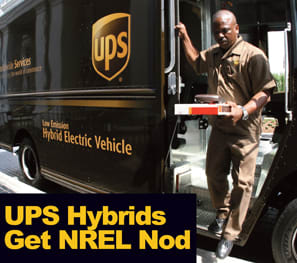 UPS' Eaton Delivery Hybrids Get Nod From the Feds For Fuel Economy