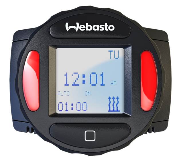 Webasto Releases New SmarTemp Control fx Timer 