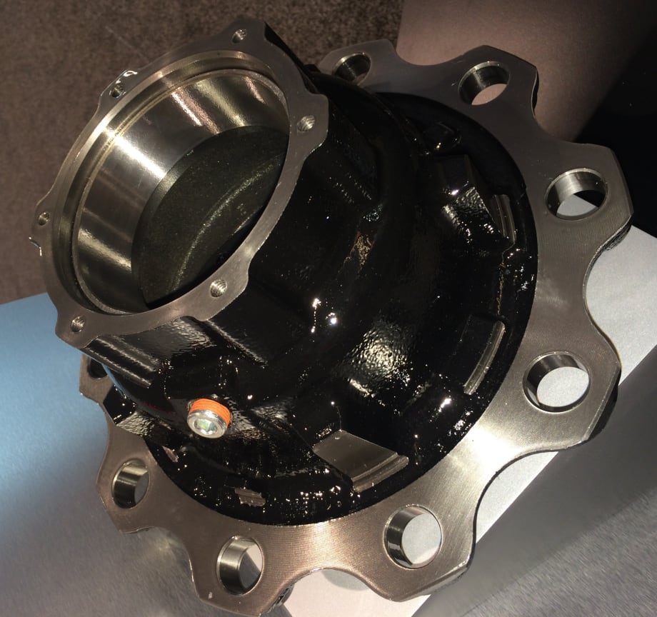 Webb Ductile Iron Hub Sheds 3.5 Pounds