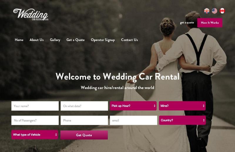 Wedding Car Rental Service Goes International