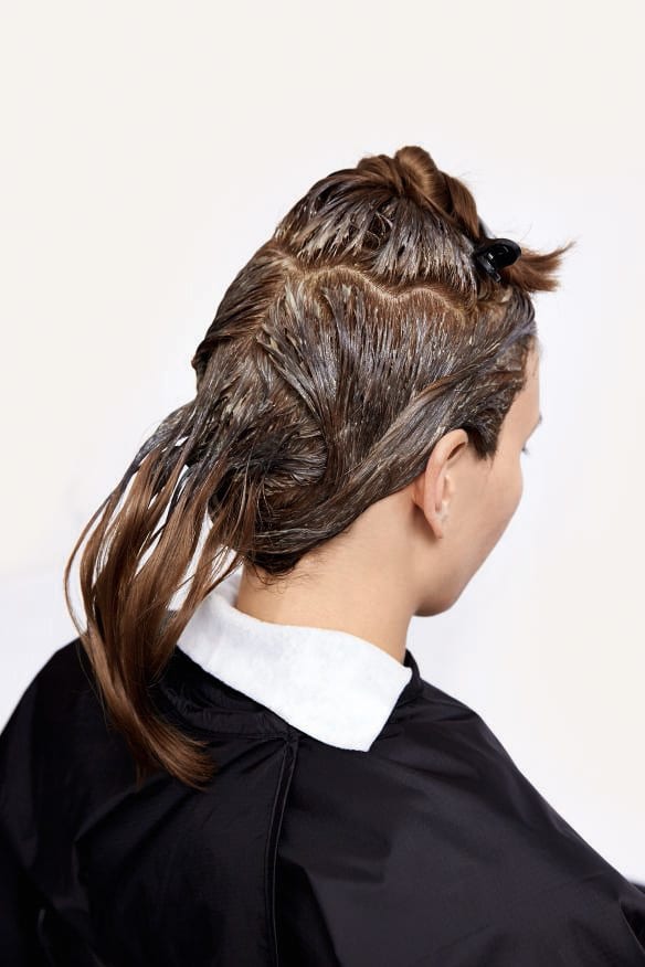 HOW-TO: Marbled Stone Haircolor + Textured Lob